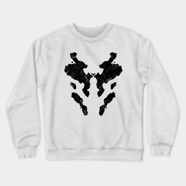 Rorschach Watchmen Vintage Crewneck Sweatshirt by Coccomedian